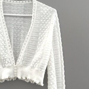 Vintage Crop Cardigan